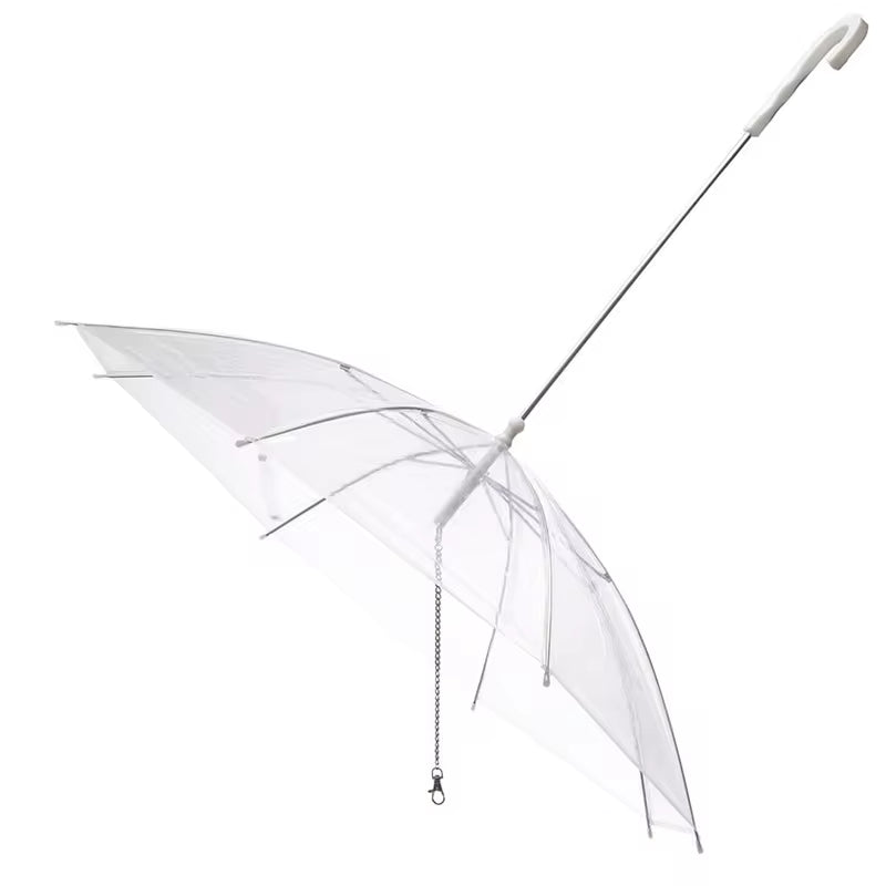Adjustable Rainproof and Snowproof Umbrella Leash for Small Dogs